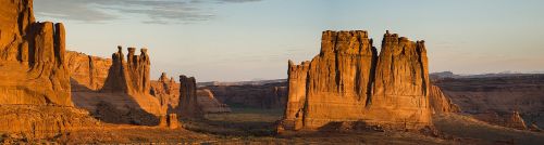 landscape rock formations sandstone