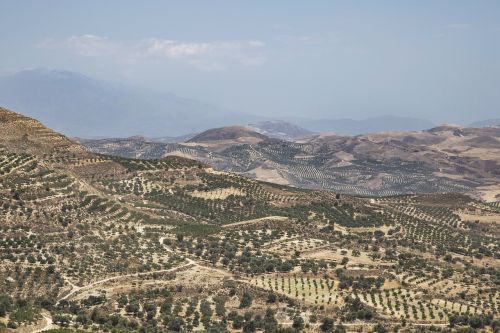 landscape land crete