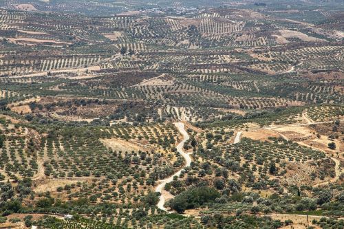 landscape land crete