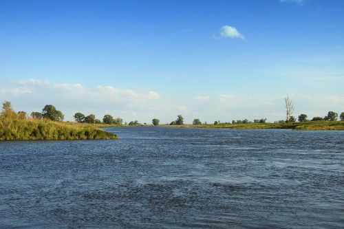 landscape elbe river