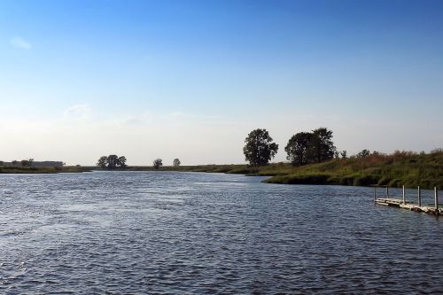 landscape elbe river