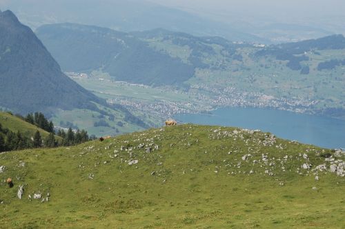 landscape switzerland lake