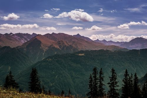 landscape mountains nature