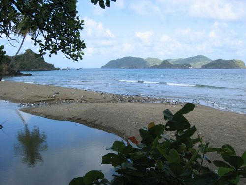 landscape caribbean water