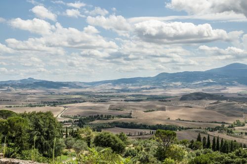 landscape italy tuscany