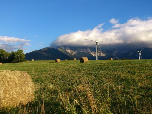 landscape mill mountains