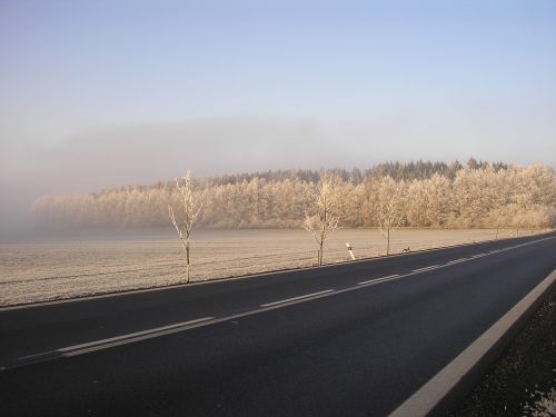 landscape fog nature