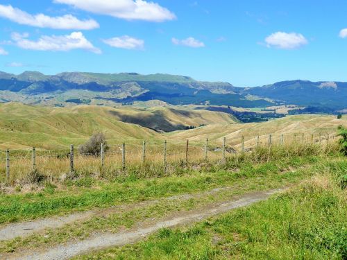 landscape new zealand sky