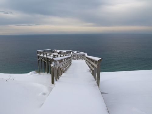 landscape winter snow