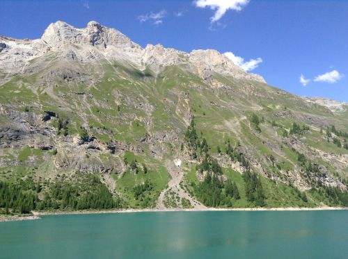 landscape lake switzerland