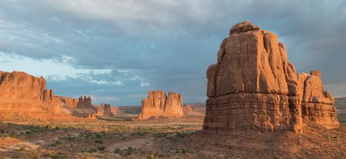 landscape panorama rock