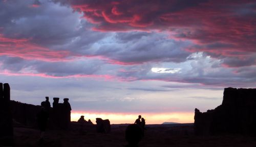 landscape scenic sunset