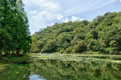 landscape lake view taiwan