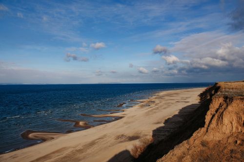 landscape horizon blue sky