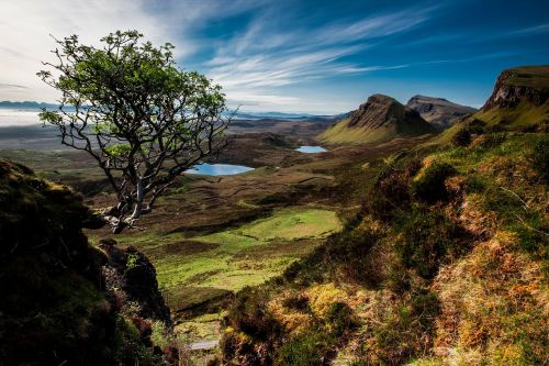 landscape quairaing scotland