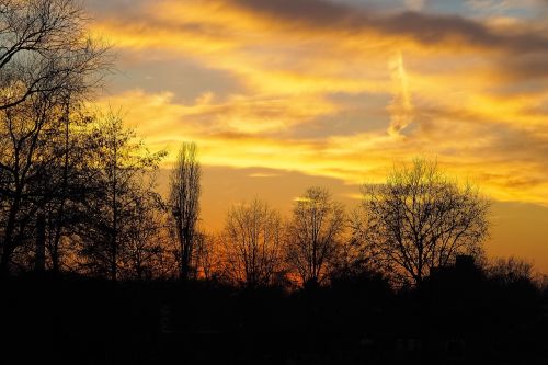 landscape sunset nature