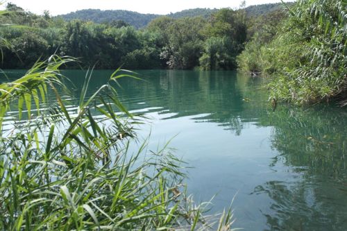 landscape lake blue