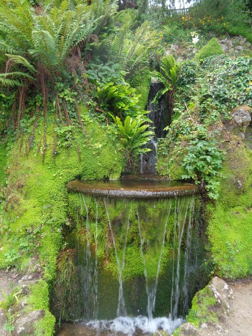 landscape nature fountain