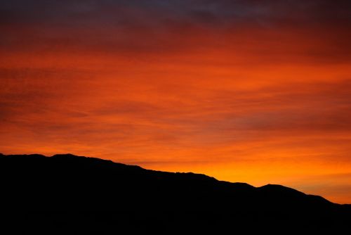 landscape sunset colorful