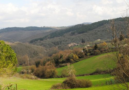 landscape tuscany italy