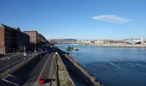 landscape danube budapest