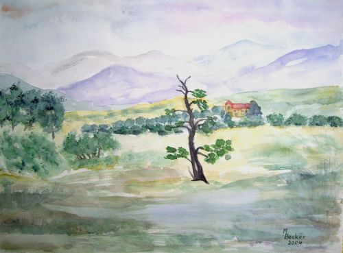 landscape nature painting