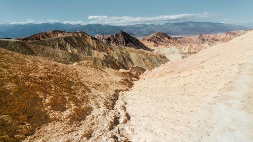 landscape mountains valley