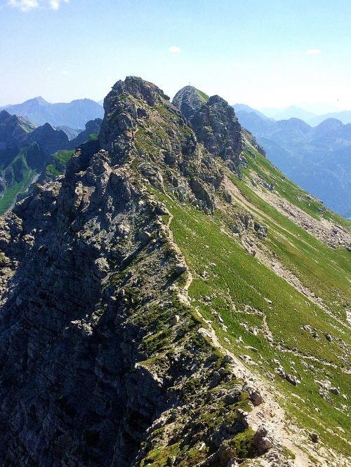 landscape alpine mountains