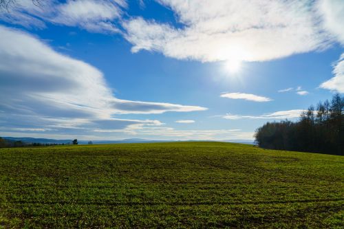 landscape sun sky