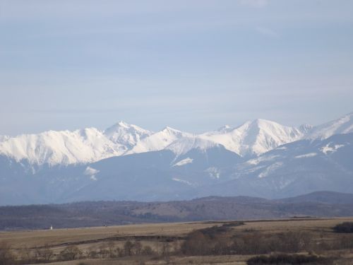 landscape mountains view