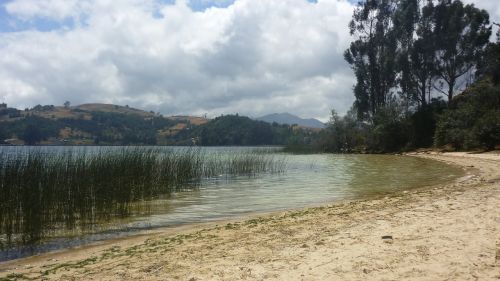 landscape lake colombia