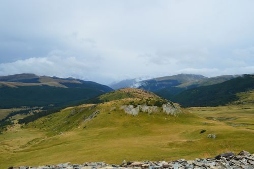 landscape transalpina romania