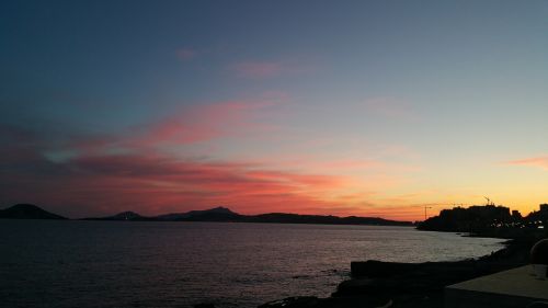 landscape sky night