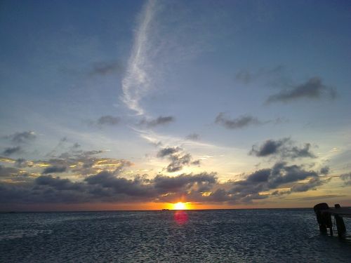 landscape beach sea