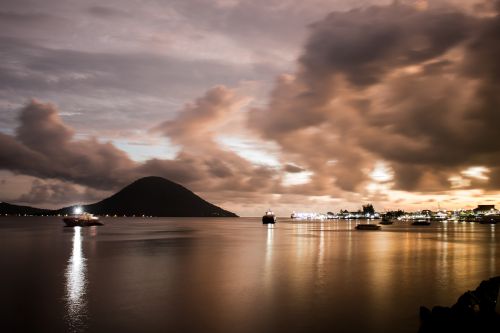 landscape ternate east indonesia