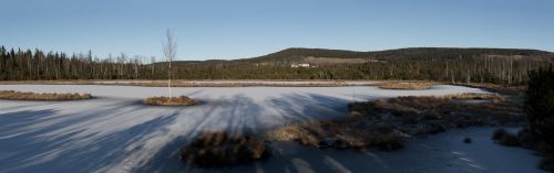 landscape snow ice