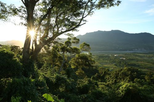 landscape rural light