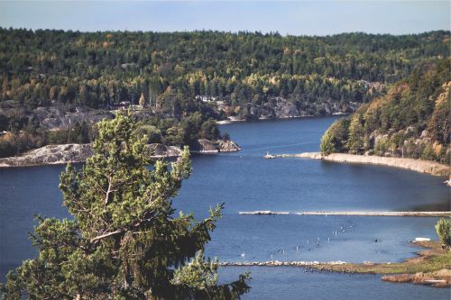 landscape lake water