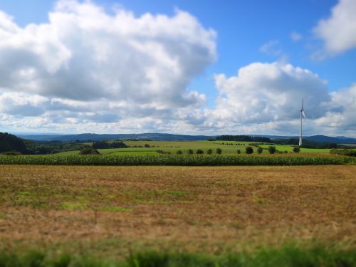 landscape pinwheel clouds