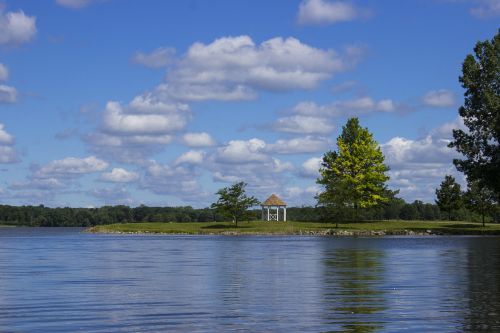 landscape lake summer