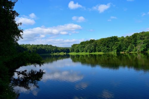 landscape lake sky