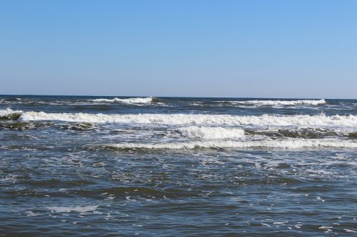 landscape the baltic sea the waves