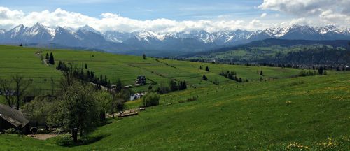 landscape mountains nature