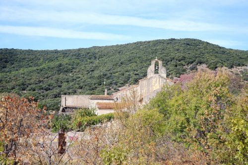 landscape bell tower village