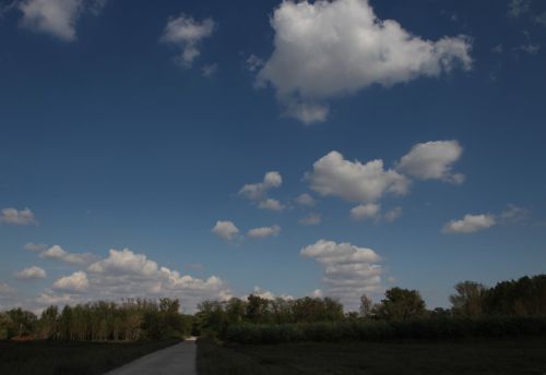 landscape road cloud