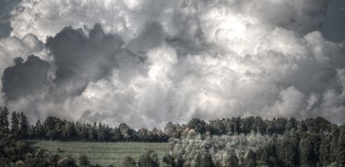 landscape clouds sky