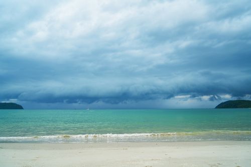 landscape clouds blue