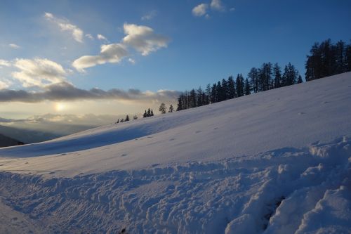 landscape snow winter