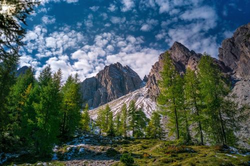 landscape nature mountains