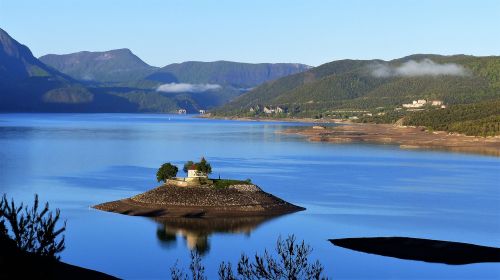 landscape nature lake